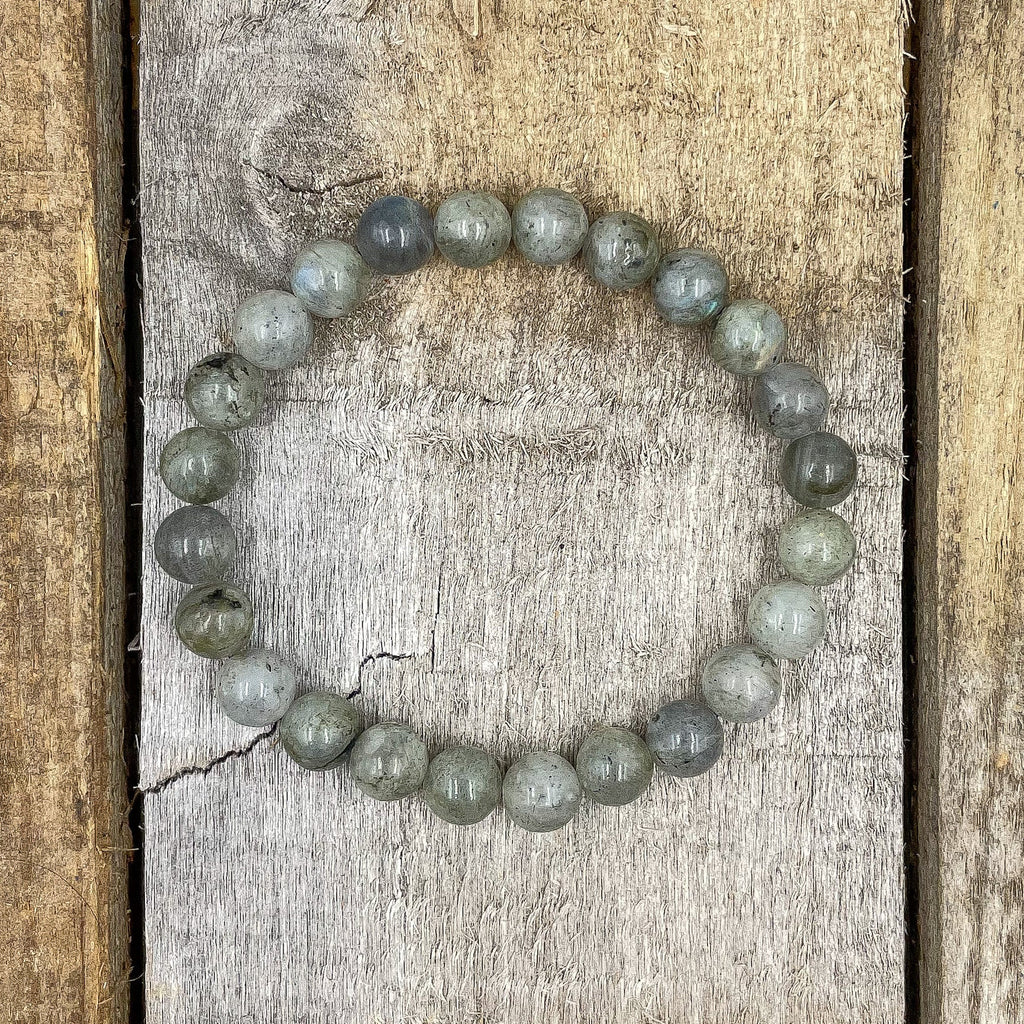 Union - Labradorite Gemstone Beaded Bracelet Everwood Original