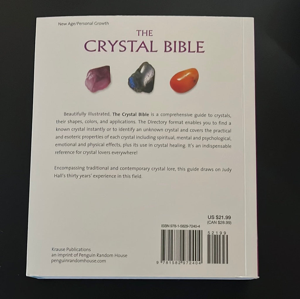 The Crystal Bible - Judy Hall: A Definitive Guide to Crystals Volume 1 High Ho Gems and Crystals