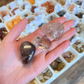 Smokey Quartz (Dispels Negitivity) Tumbled White Mountain Crystals