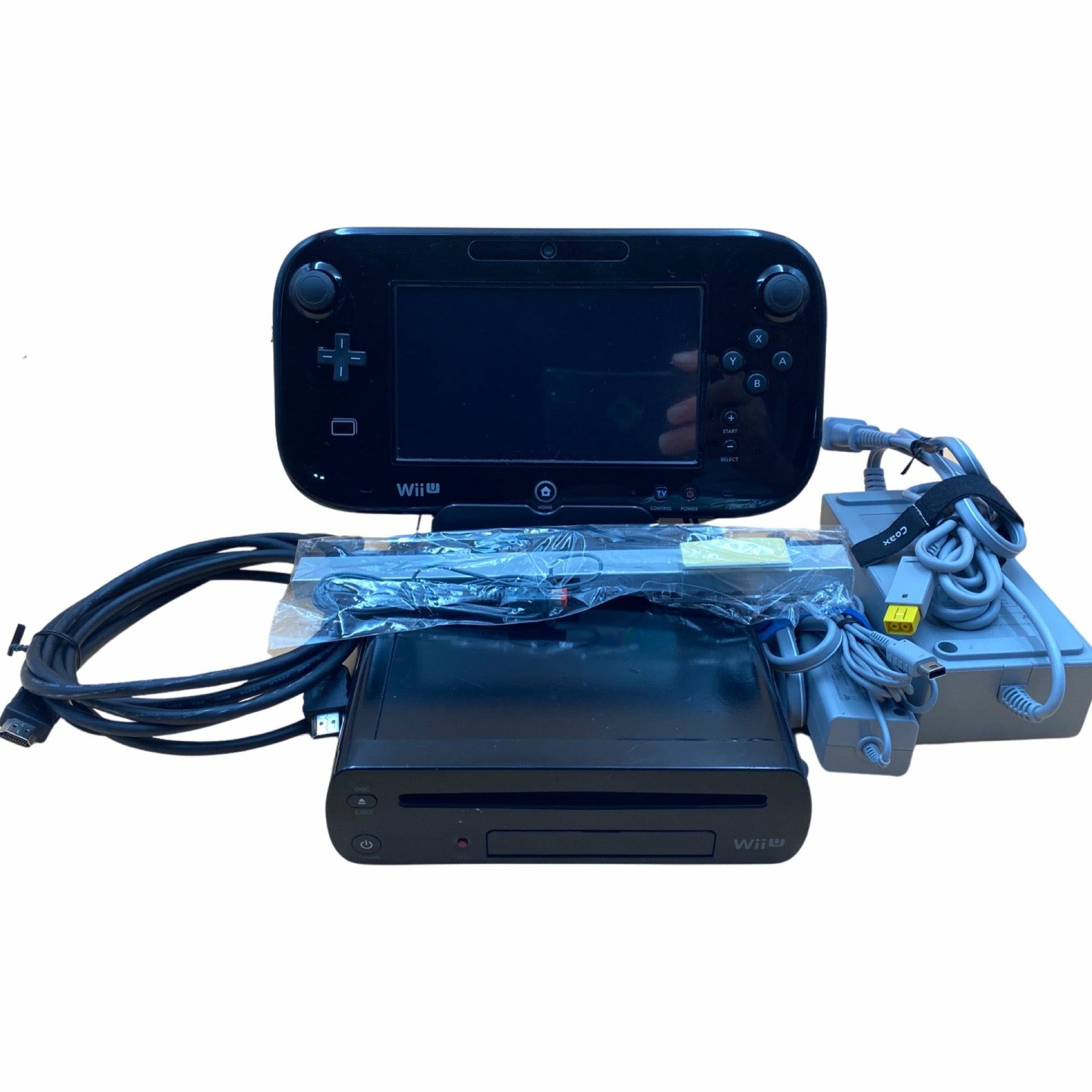 Wii U Console Deluxe Black 32GB Retro Gaming of Denver