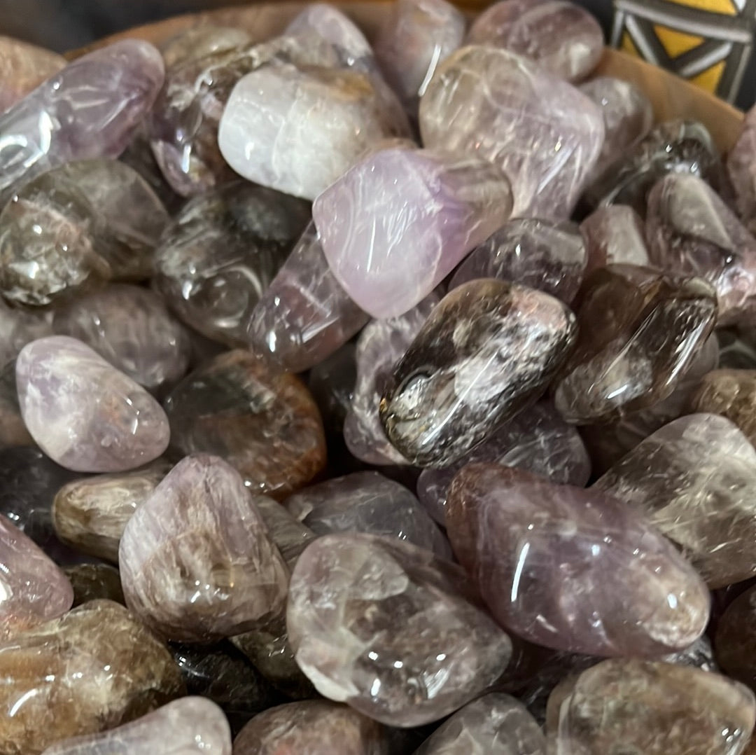 Super 7 - Melody Stone Tumbled Healing Crystals for Spiritual Growth High Ho Gems and Crystals