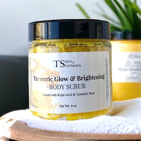 Turmeric Glow & Brightening Sugar Scrub TS Skin Company