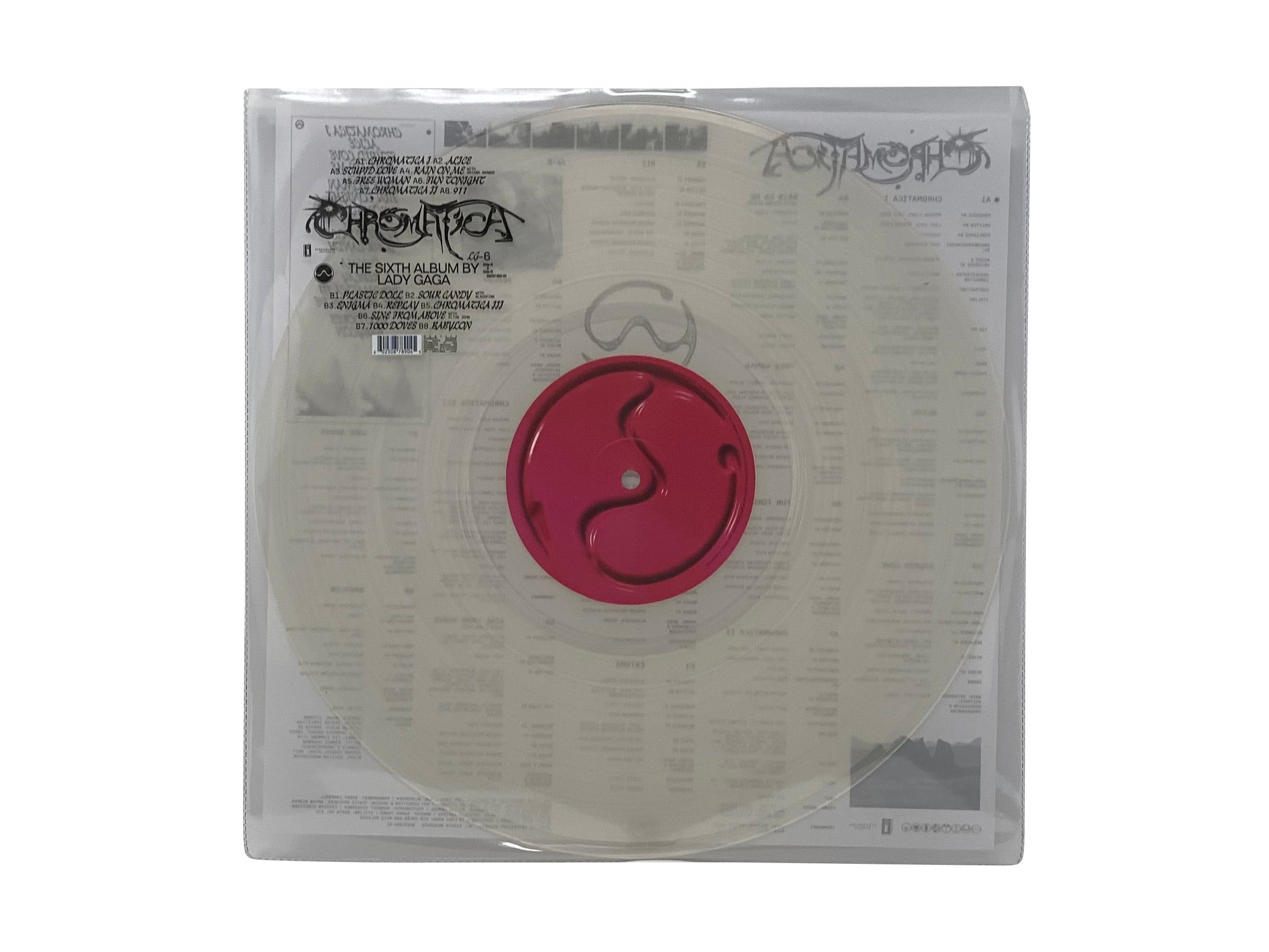 Lady Gaga - Chromatica (Limited Edition Clear Colored Vinyl) Pale Blue Dot Records