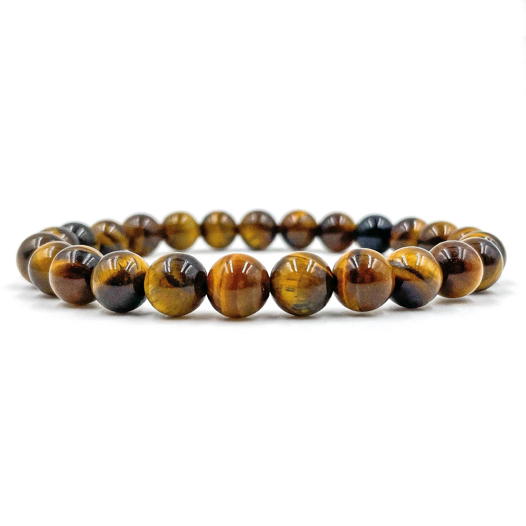 Union - Tiger Eye Gemstone Beaded Bracelet Everwood Original