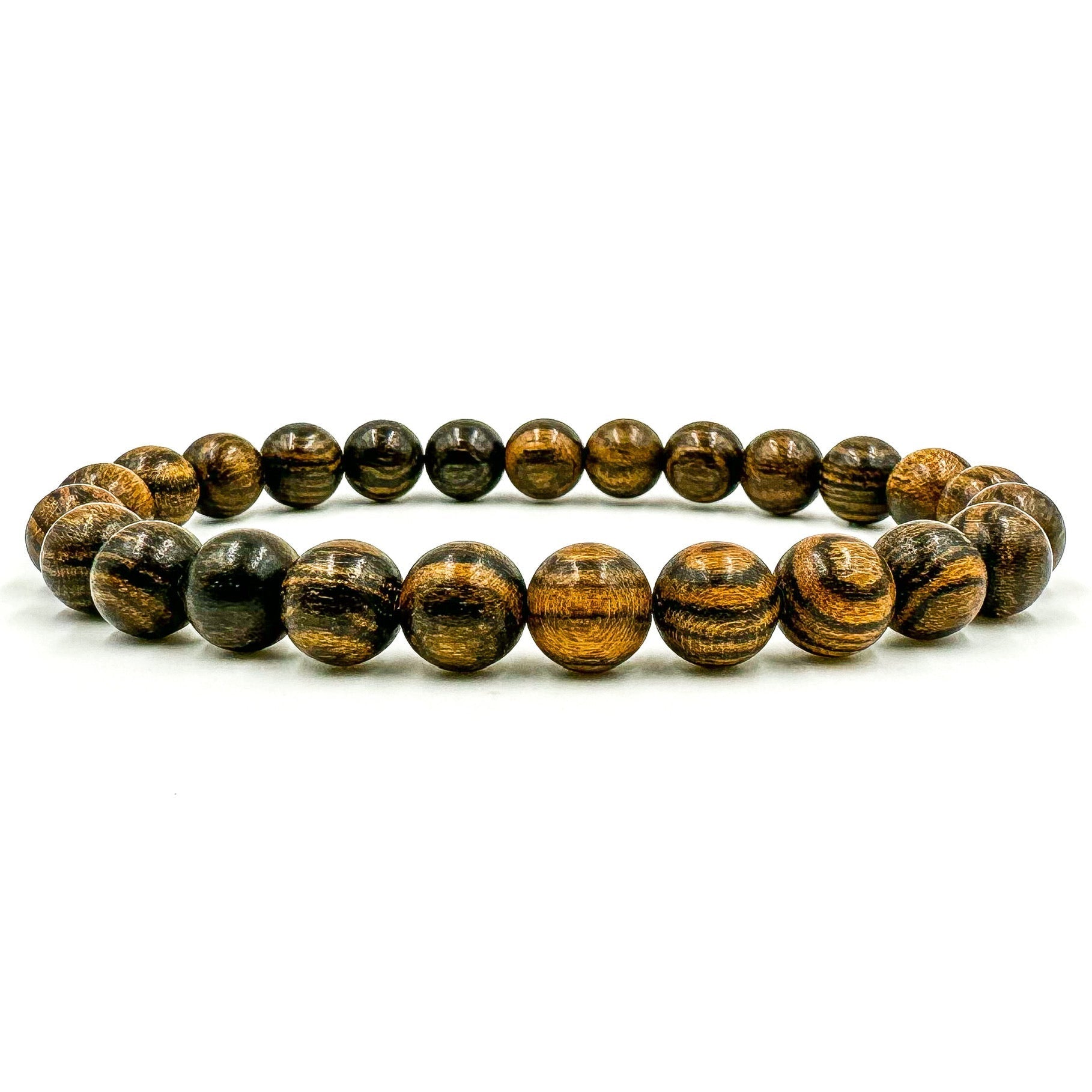 Premium 3 Pack Beaded Bracelet Stack - Sandalwood & Lava Rock Everwood Original