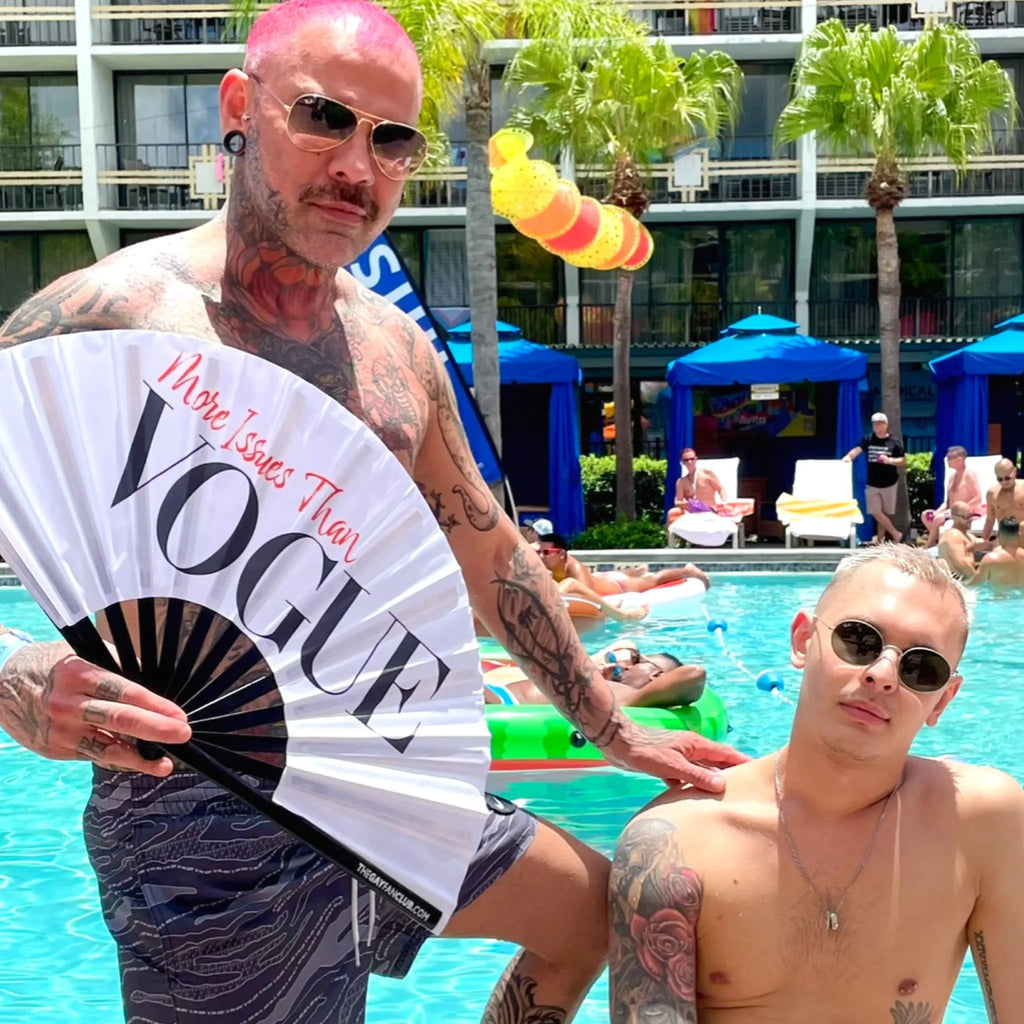 Vogue Fan The Gay Fan Club