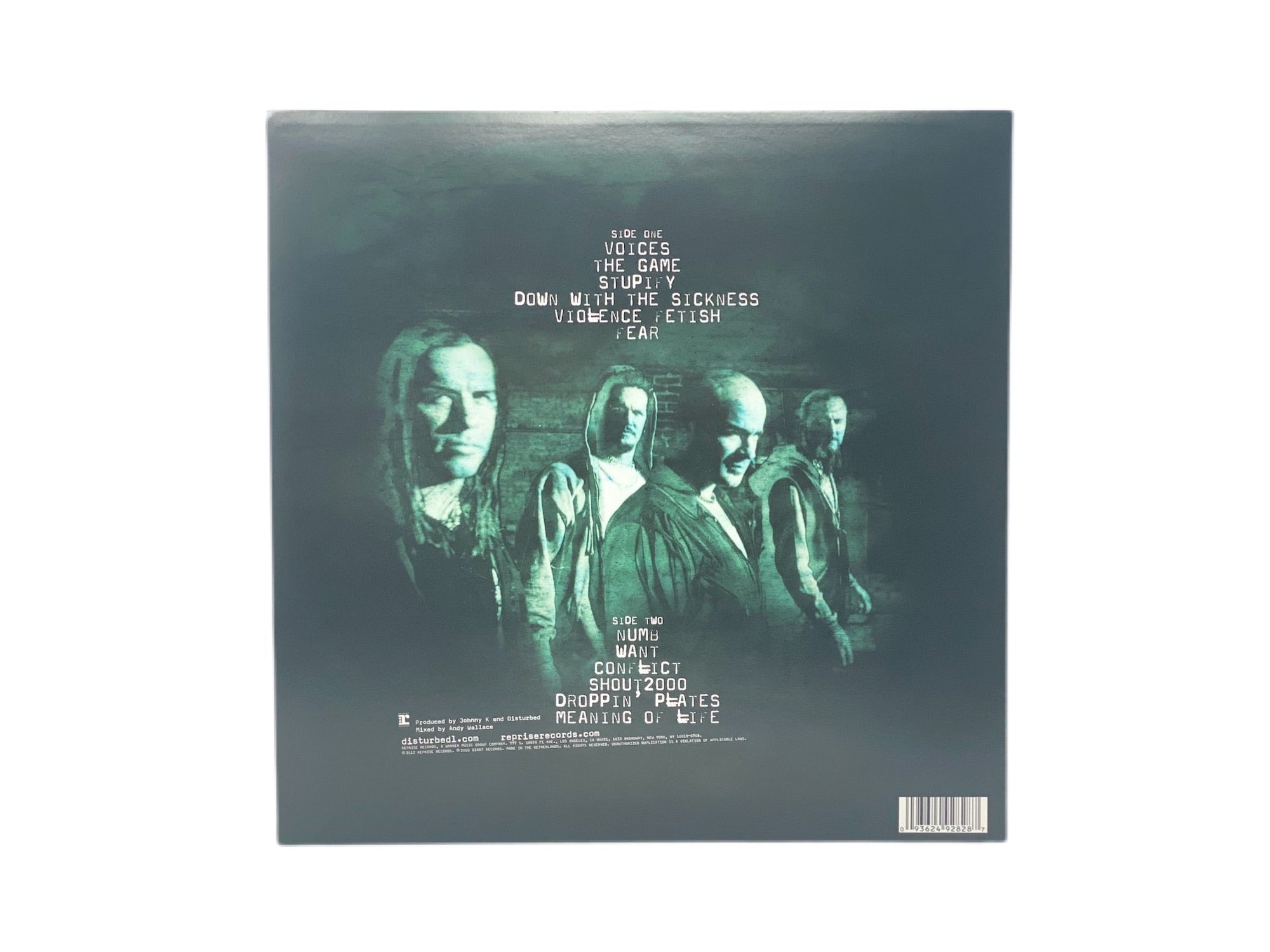 Disturbed - The Sickness (20th Anniversary Limited Edition Smokey Black Colored Vinyl) Pale Blue Dot Records