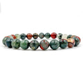 Union - Bloodstone Gemstone Beaded Bracelet Everwood Original