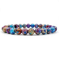Union - Galaxy Imperial Jasper Gemstone Beaded Bracelet Everwood Original