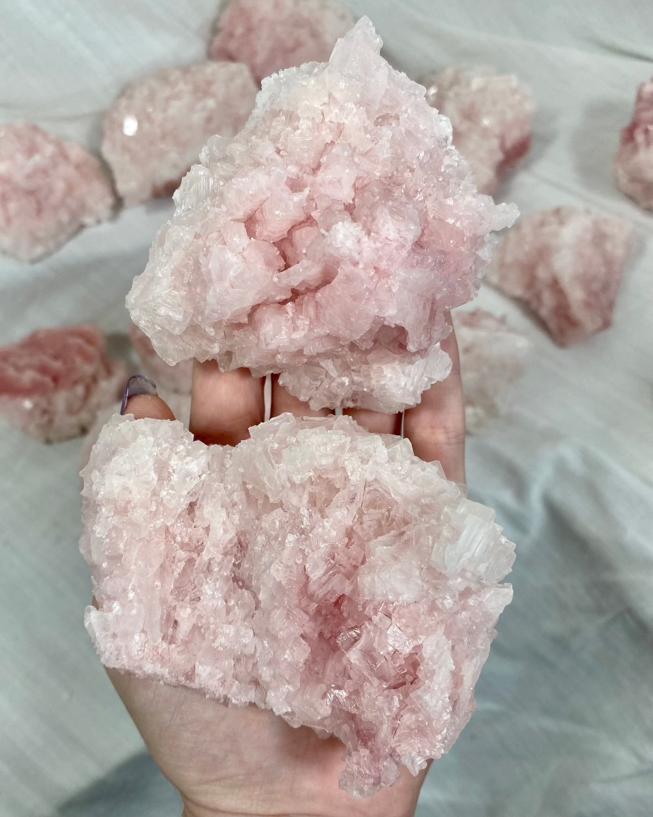 Halite from Owen’s Lake, California - Medium Curious Muse Crystals