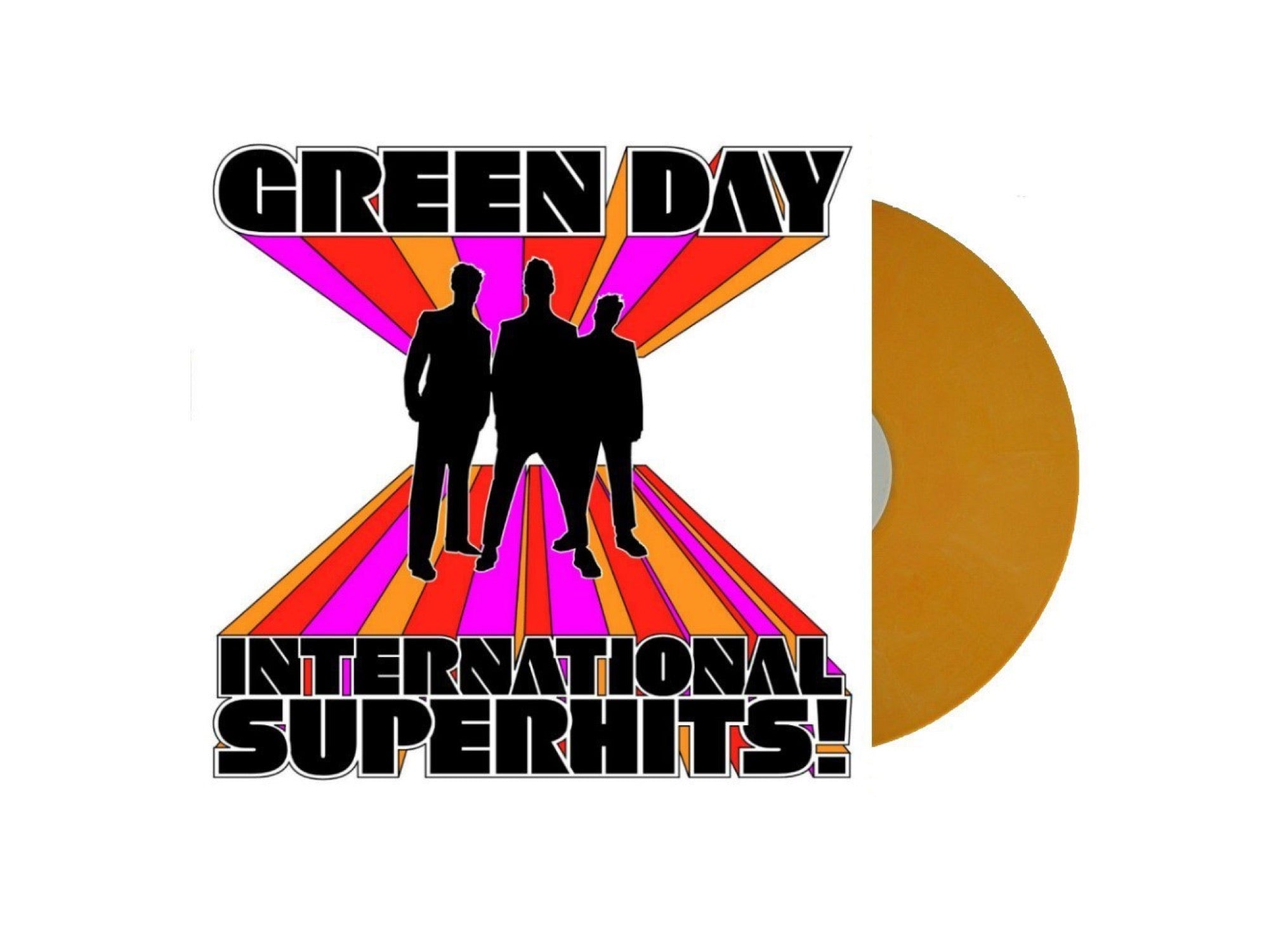 Green Day - International Superhits! (Limited Edition Orange Colored Vinyl) Pale Blue Dot Records