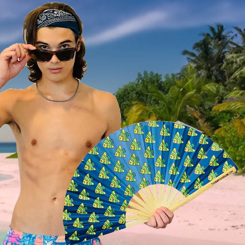 Go With The Flow Fan (UV) The Gay Fan Club