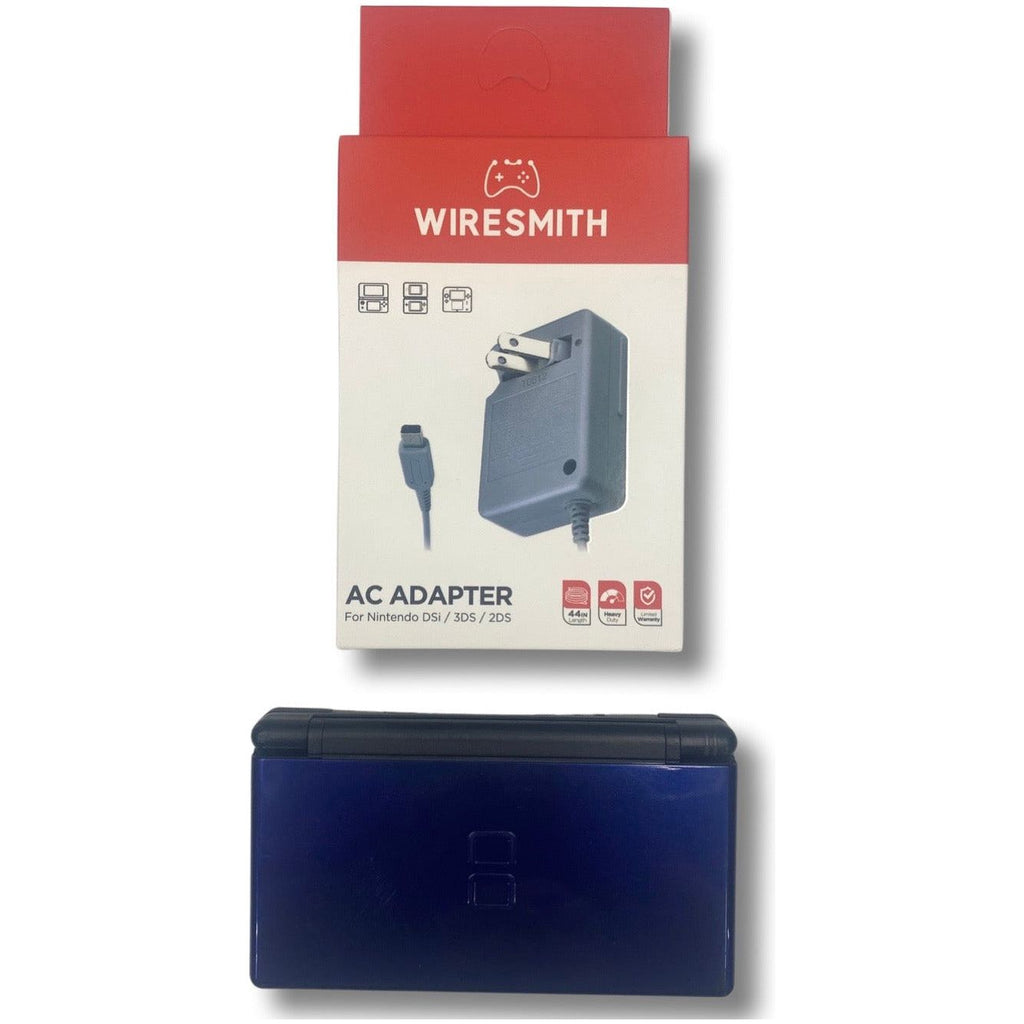 Cobalt & Black Nintendo DS Lite (Re-Shelled)- Nintendo DS Retro Gaming of Denver