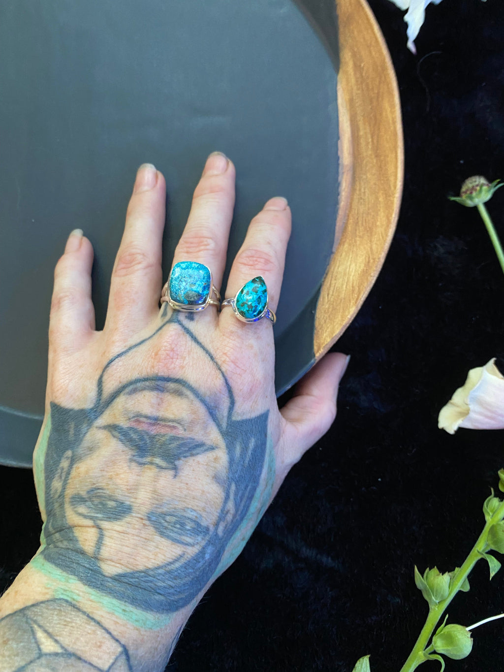 Blue Aragonite - Tumbled Keven Craft Rituals