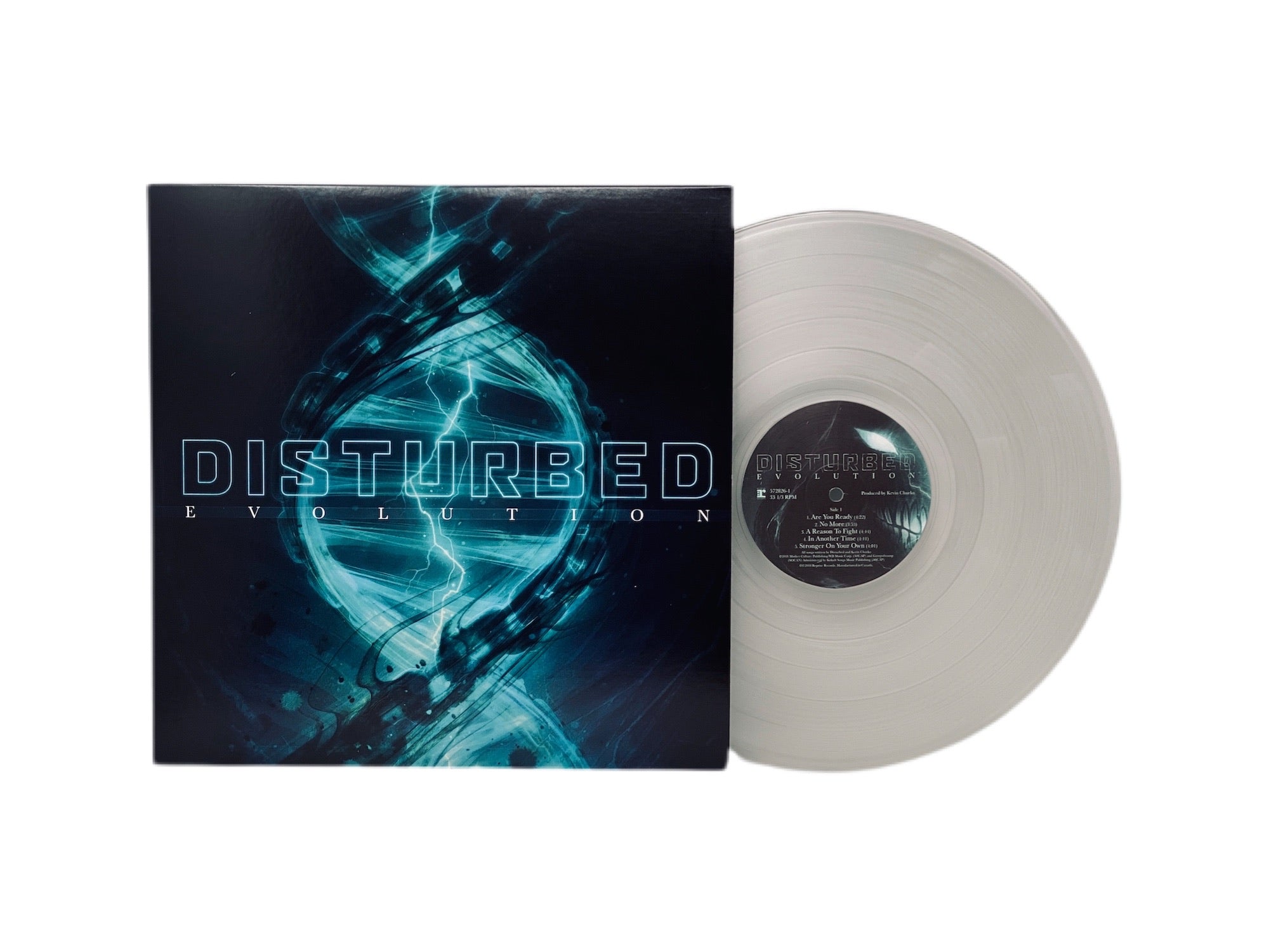 Disturbed - Evolution (Limited Edition Clear Colored Vinyl) Pale Blue Dot Records