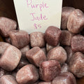 Purple Jade Tumbled Stones - Beautiful 1/2 to 1 Inch Natural Crystals for Healing and Decor High Ho Gems and Crystals