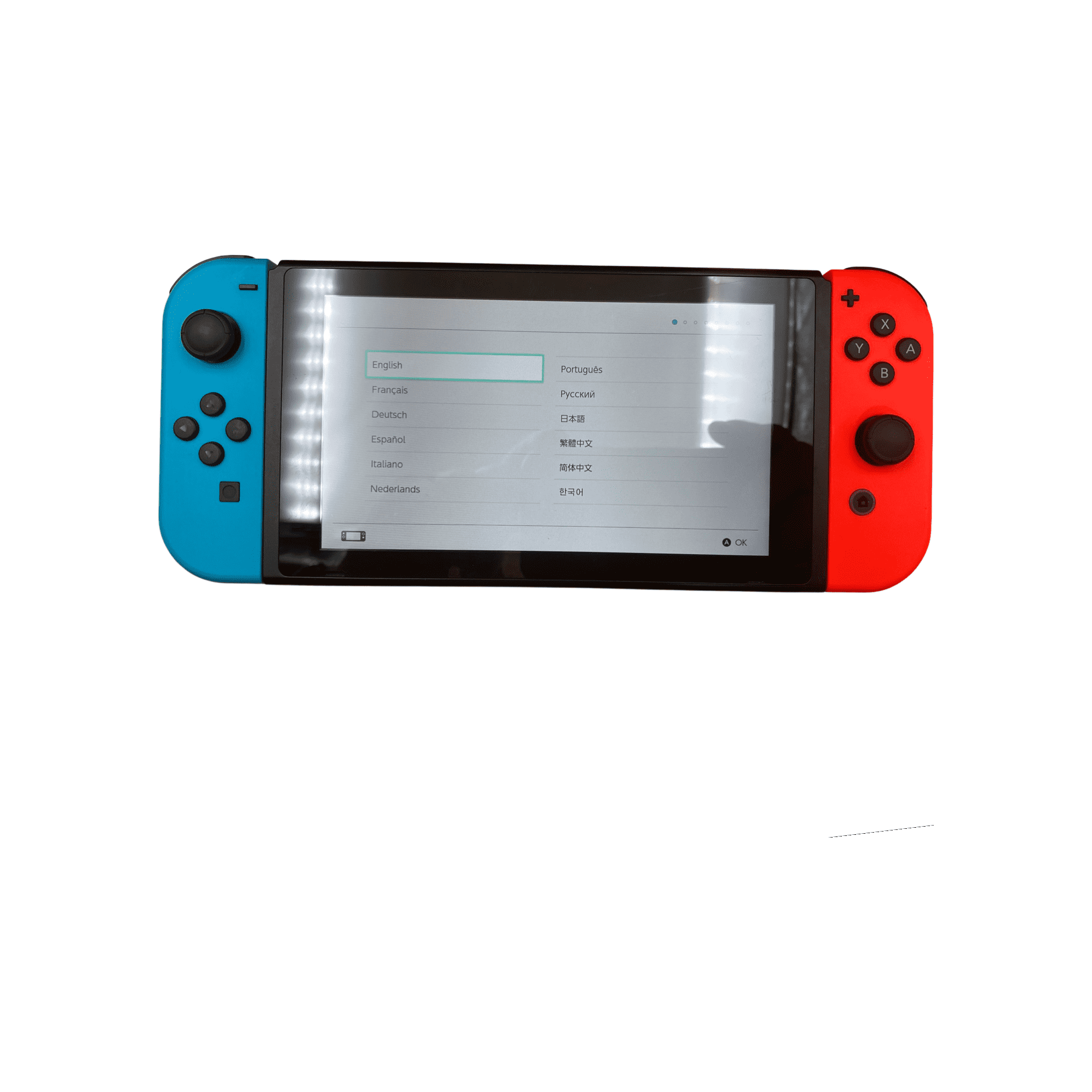 Nintendo Switch With Blue And Red Joy-Con Retro Gaming of Denver