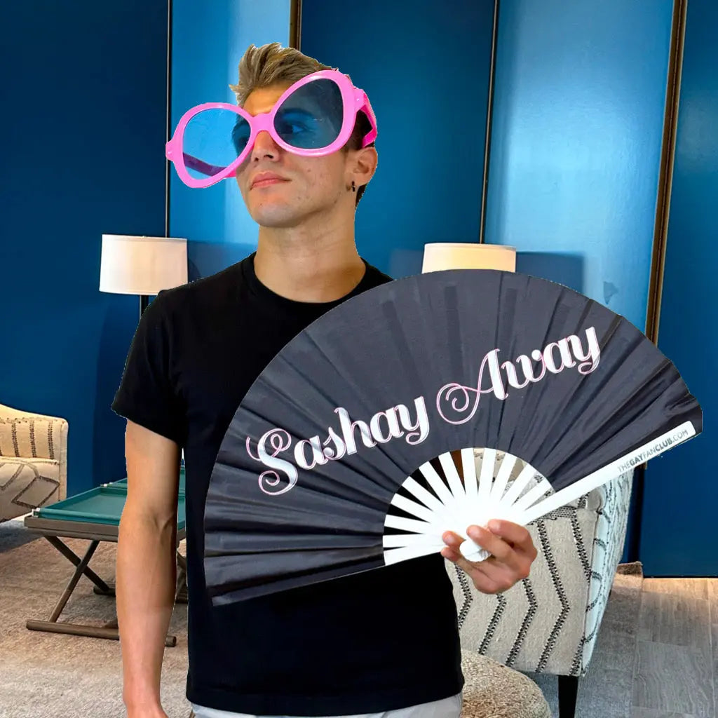 Sashay Away Fan (UV) The Gay Fan Club