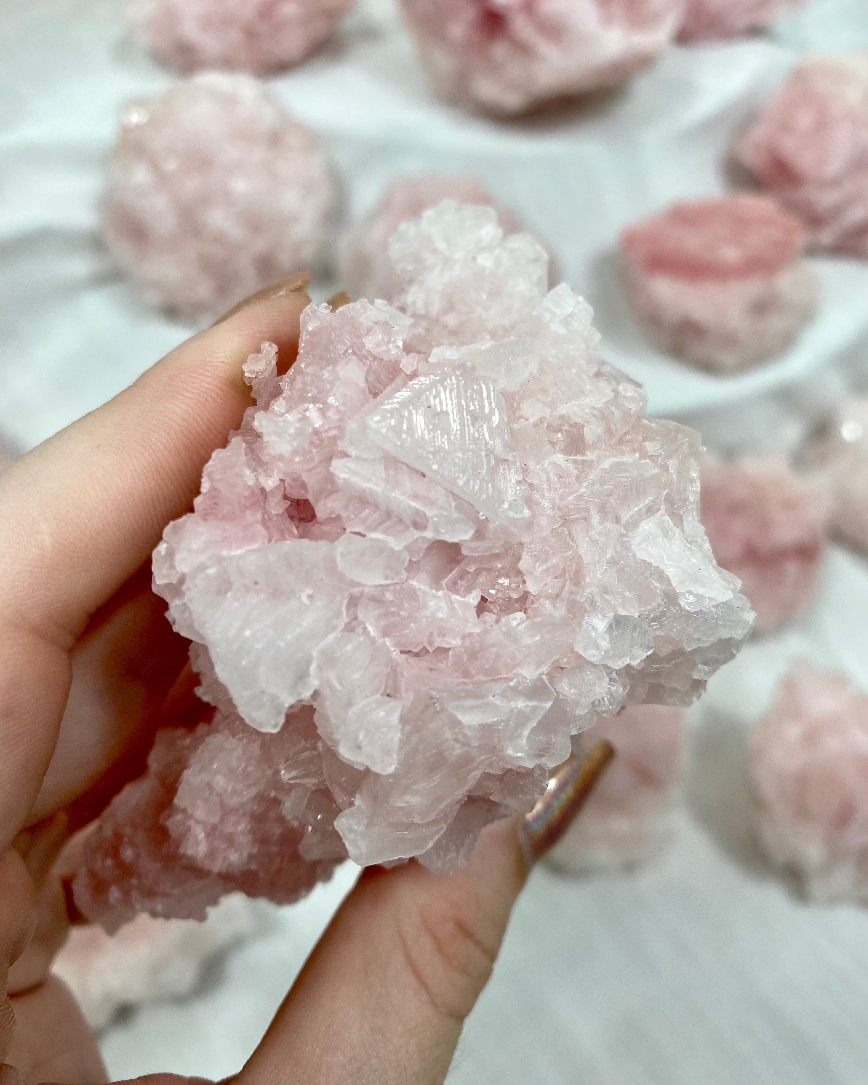 Halite from Owen’s Lake, California - Medium Curious Muse Crystals