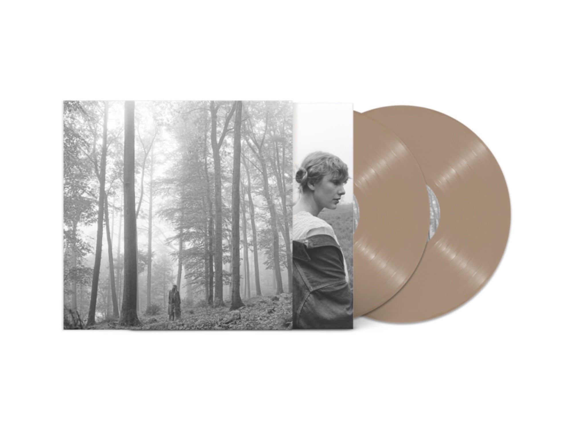 Taylor Swift - Folklore (Limited Edition Beige Colored Vinyl) Pale Blue Dot Records