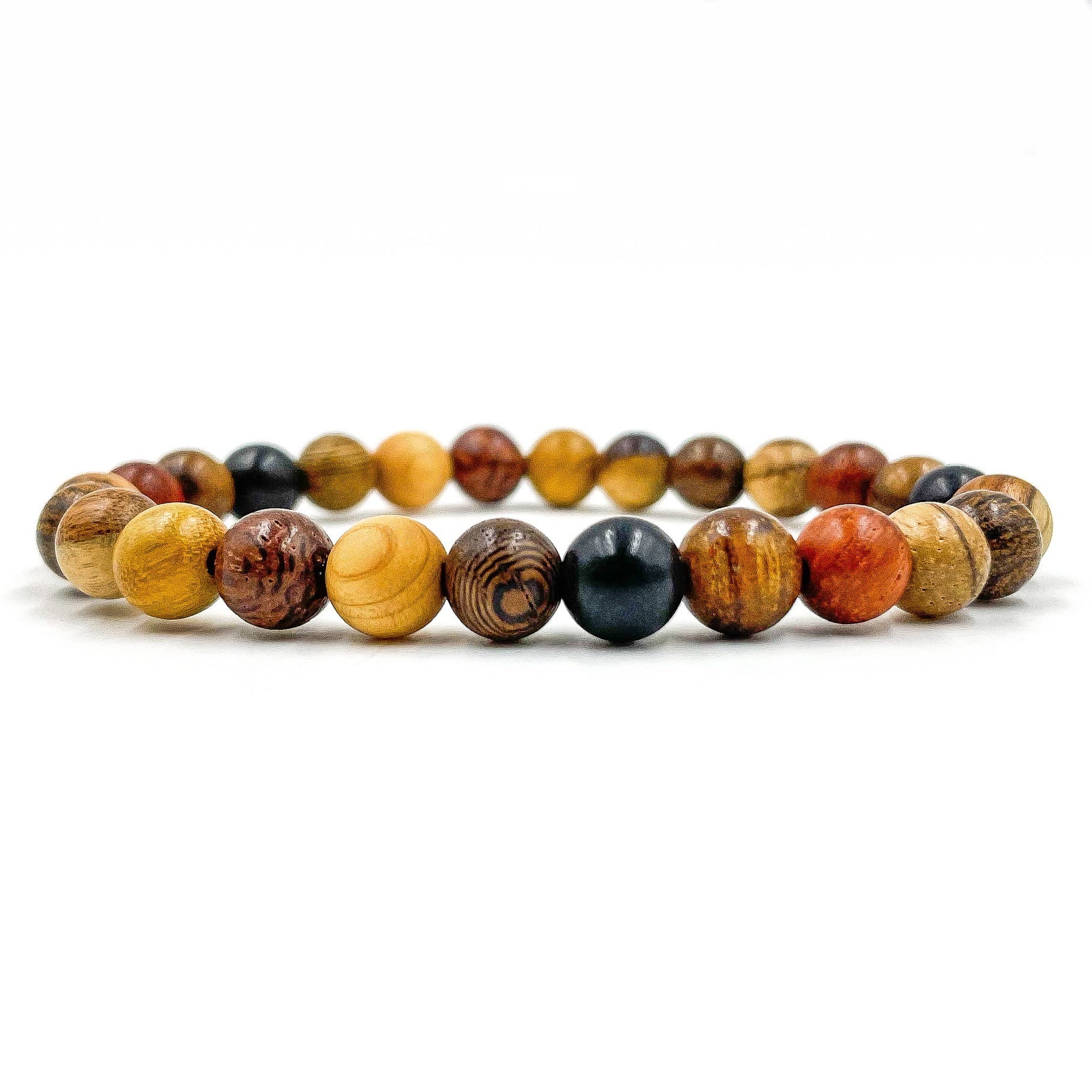 Union - All Mixed Up Wood Mala Beaded Bracelet Everwood Original