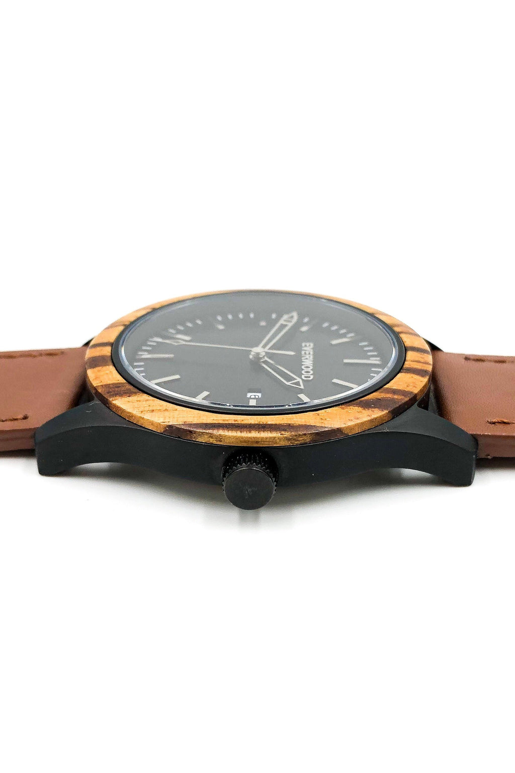 Inverness - Zebrawood & Brown Leather Everwood Original