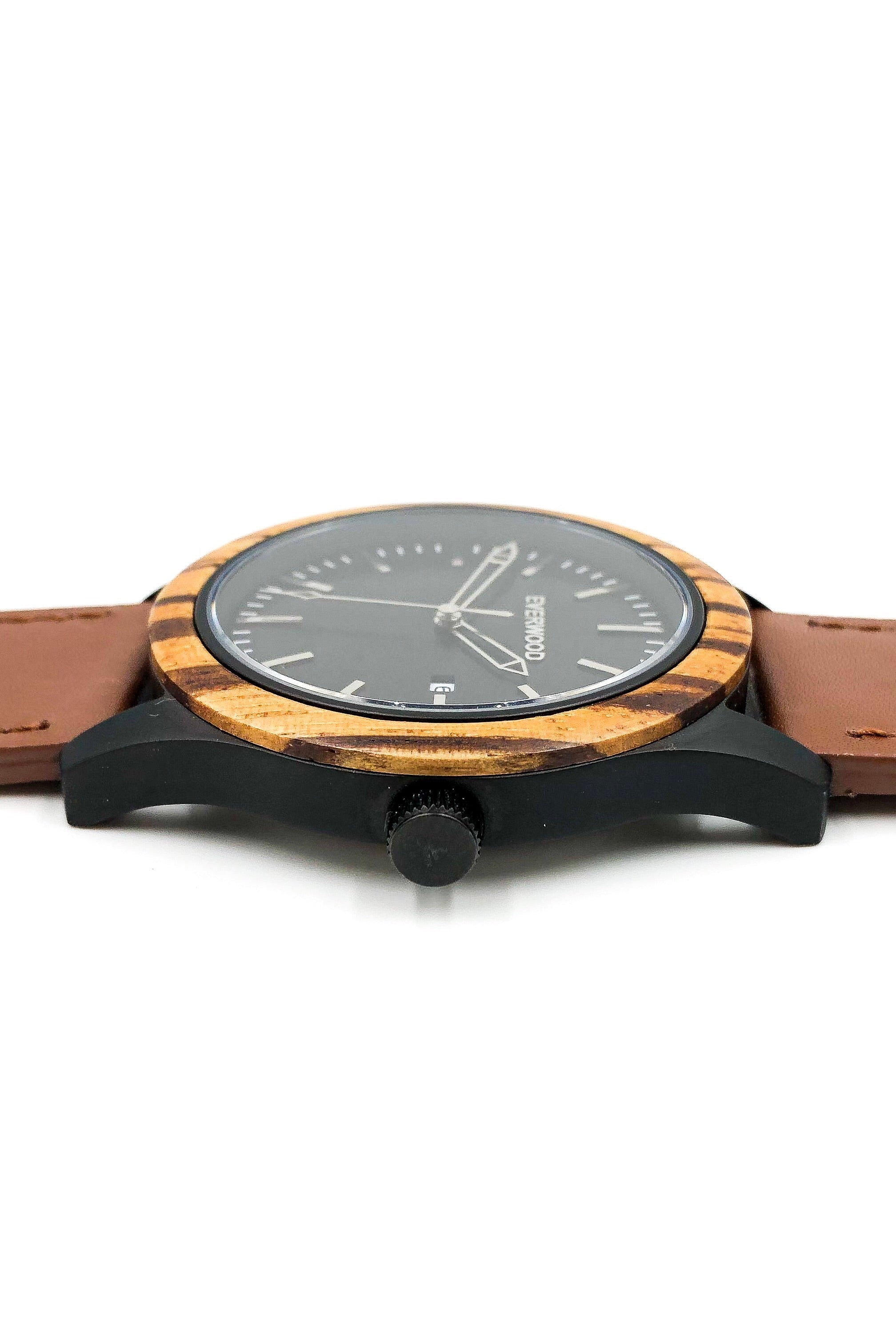 Inverness - Zebrawood & Brown Leather Everwood Original