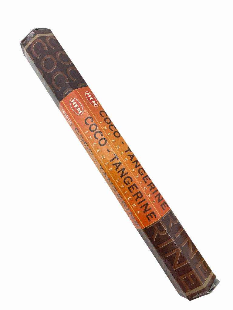 Incense Stick - Coco Tangerine 20 Ct Sacred Crystals