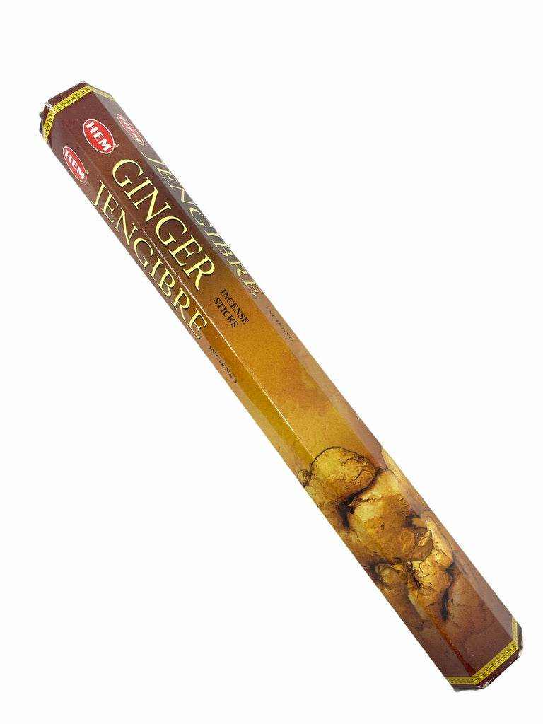 Incense Stick - Ginger 20 Ct Sacred Crystals