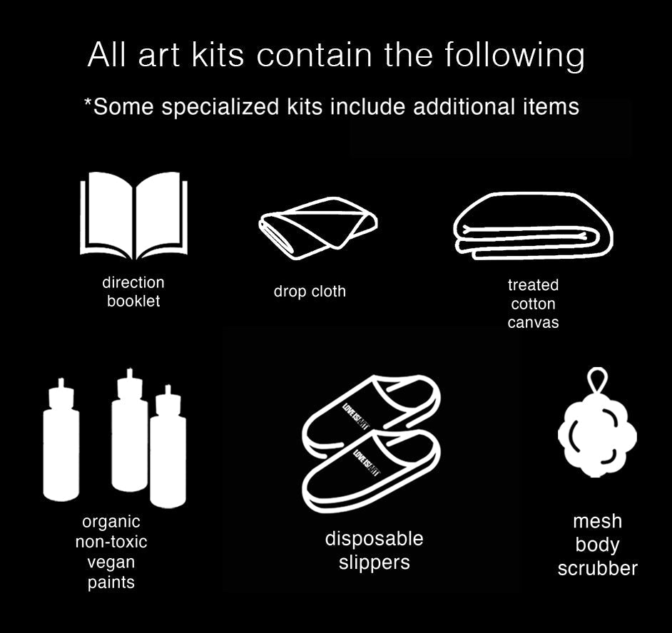 Couples Art Kit - Starter Kit LOVE IS ART