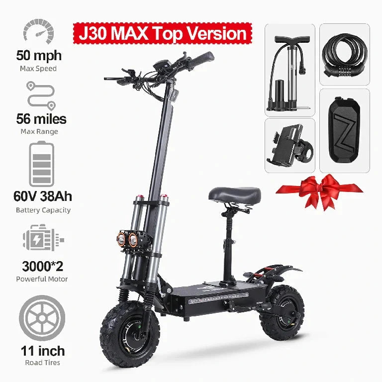 Freeboy J30 MAX Electric Scooter freeboystore