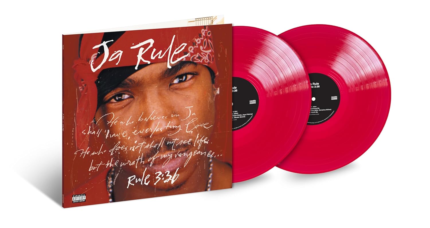 Ja Rule - Rule 3:36 (Limited Edition, Ruby Red Colored Vinyl) (2 Lp's) | Mint (M) Mint (M) Love Vinyl Records