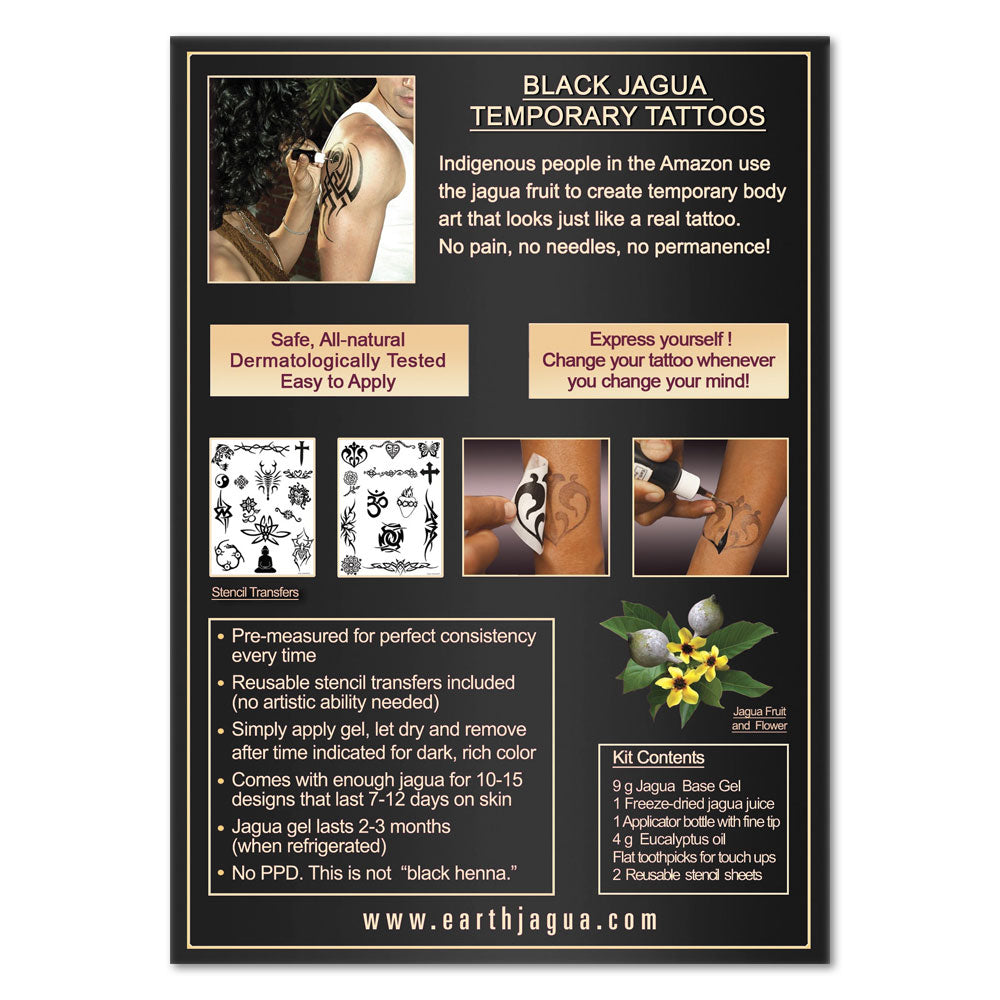 Earth Jagua Classic Kit Black Earth Henna