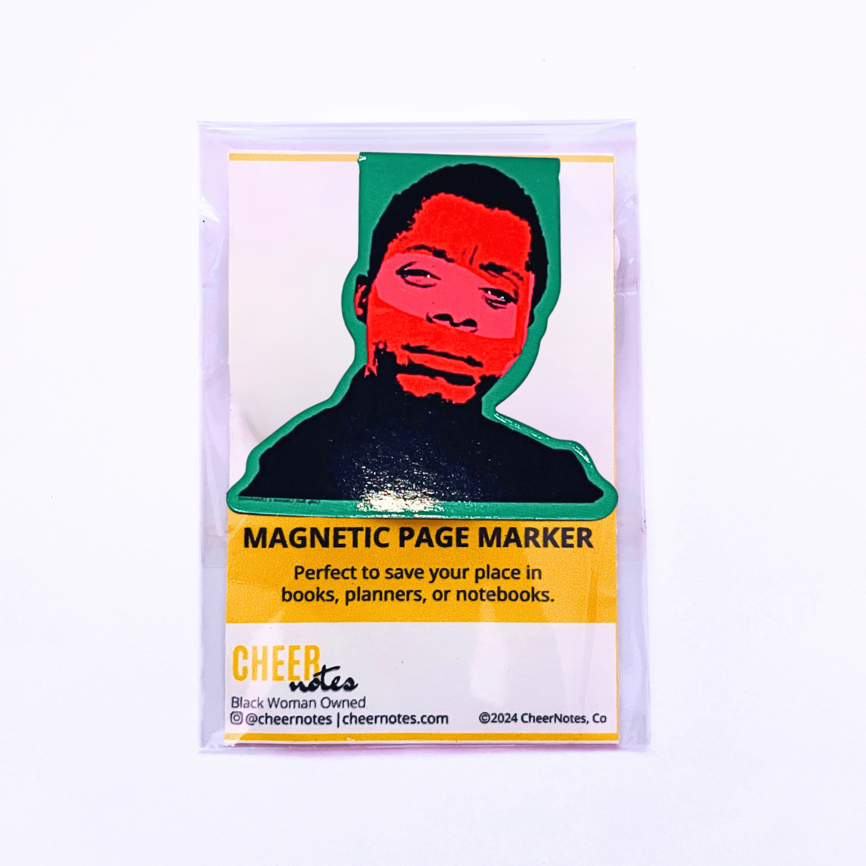 James Baldwin Magnetic Page Marker CheerNotes