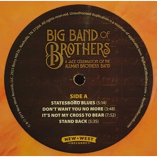 Big Band Of Brothers - A Jazz Celebration Of The Allman Brothers Band (PEACH) | Mint (M) Mint (M) Love Vinyl Records