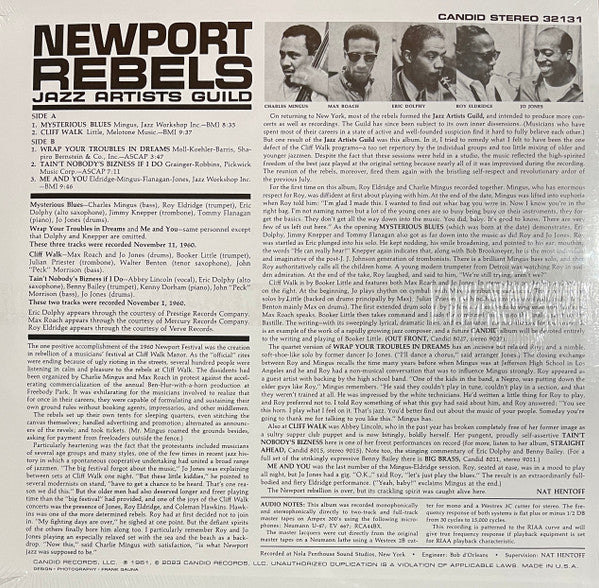 Charles Mingus - Newport Rebels / Jazz Artists Guild | Mint (M) Mint (M) Love Vinyl Records