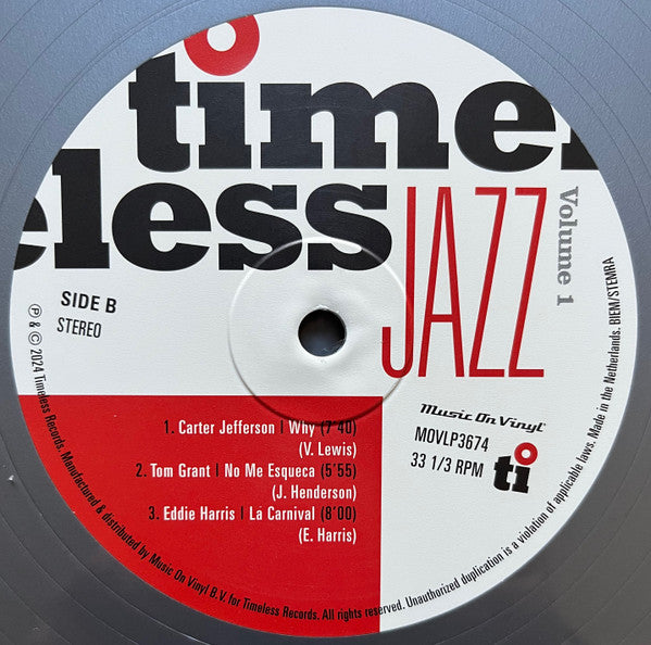 Timeless Jazz Classics Volume 1 | Mint (M) Mint (M) Love Vinyl Records