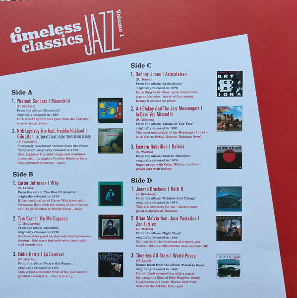 Timeless Jazz Classics Volume 1 | Mint (M) Mint (M) Love Vinyl Records