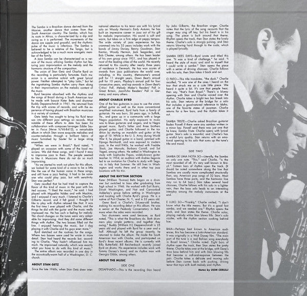 Stan Getz - Jazz Samba | Mint (M) Mint (M) Love Vinyl Records