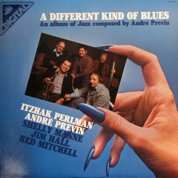 Itzhak Perlman - A Different Kind Of Blues (An Album Of Jazz Composed By André Previn) | Near Mint (NM) Near Mint (NM) Love Vinyl Records