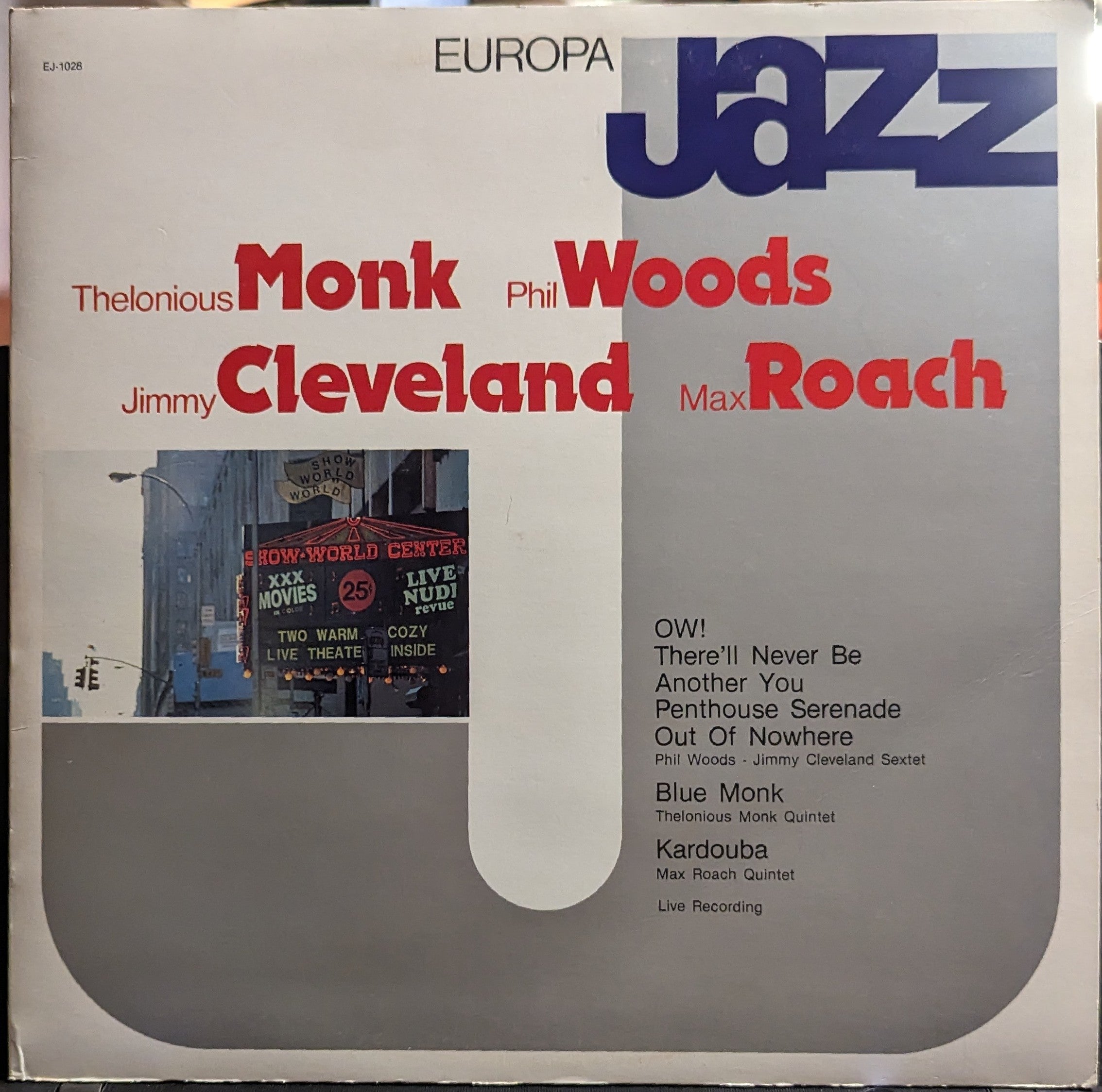 Thelonious Monk - Europa Jazz *ITALY* | Near Mint (NM) Excellent (EX) Love Vinyl Records