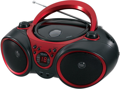Jensen CD-490 Sport Stereo CD Player with AM/FM Radio and Aux Line-In | Love Vinyl Records