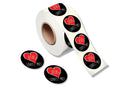 Jesus Loves Me Stickers (250 per Roll) The Awareness Company