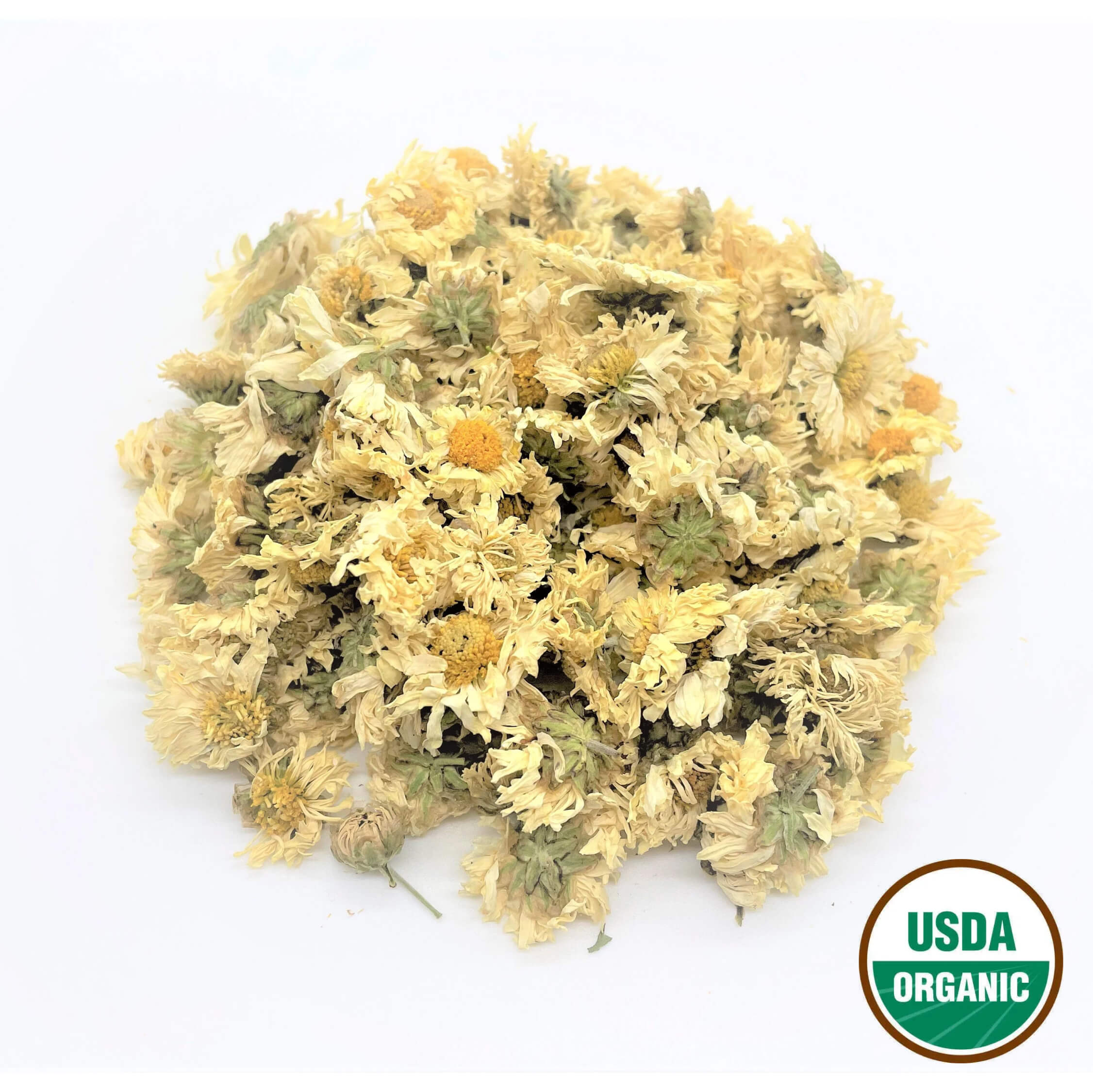 Chrysanthemum Flower - Chrysanthemum morifolium Flos - Ju Hua - Organic Clear Source Herbs