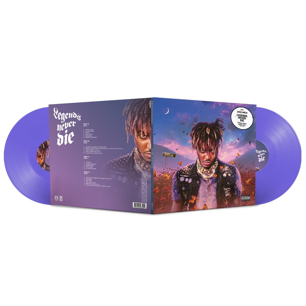 Juice WRLD - Legends Never Die (5 Year Anniversary)(Eternal Purple 2xVINYL) | Mint (M) Mint (M) Love Vinyl Records