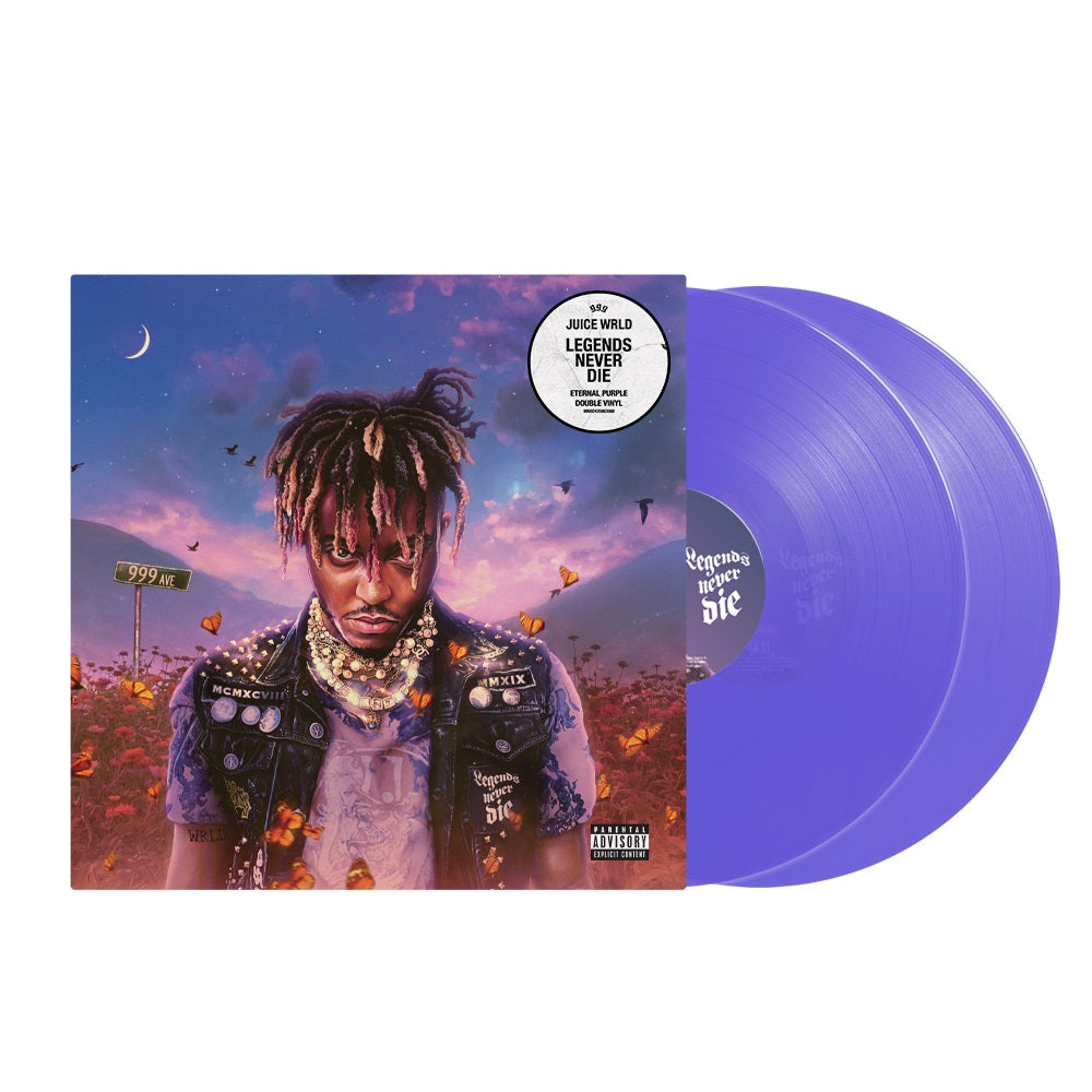 Juice WRLD - Legends Never Die (5 Year Anniversary)(Eternal Purple 2xVINYL) | Mint (M) Mint (M) Love Vinyl Records