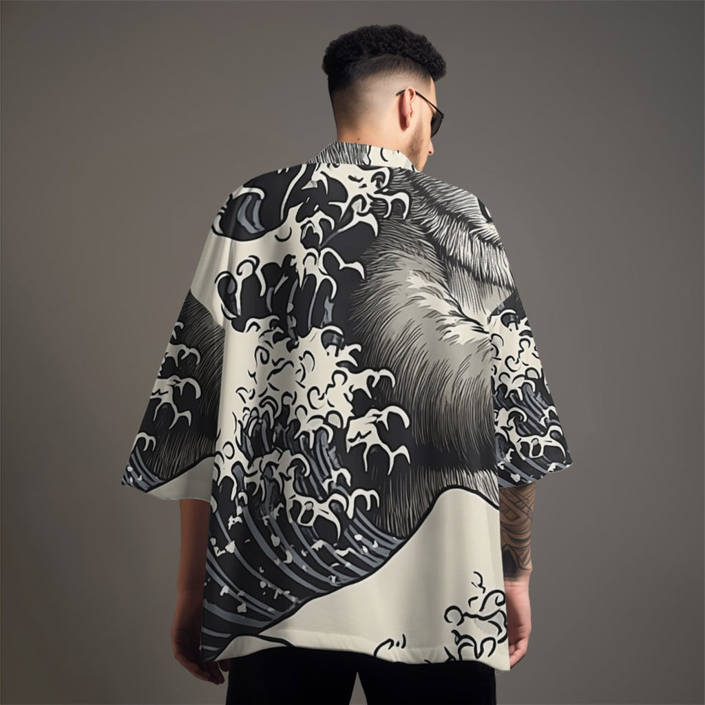 K25 Raging Sea Kimono Niepce