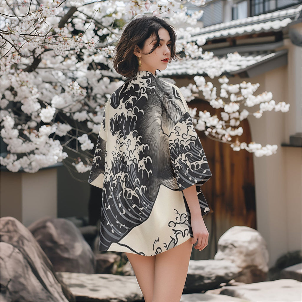 K25 Raging Sea Kimono Niepce