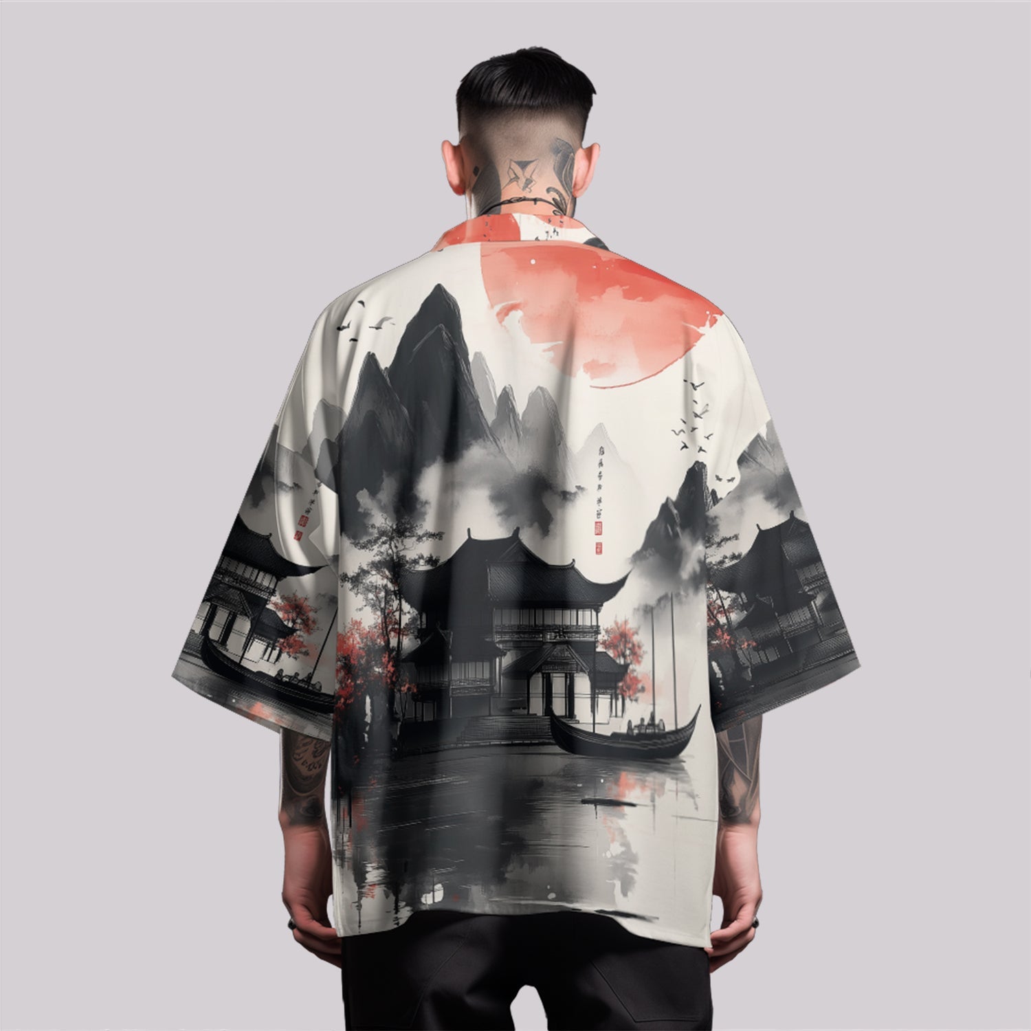 K27 Lake & Mountain Kimono Niepce
