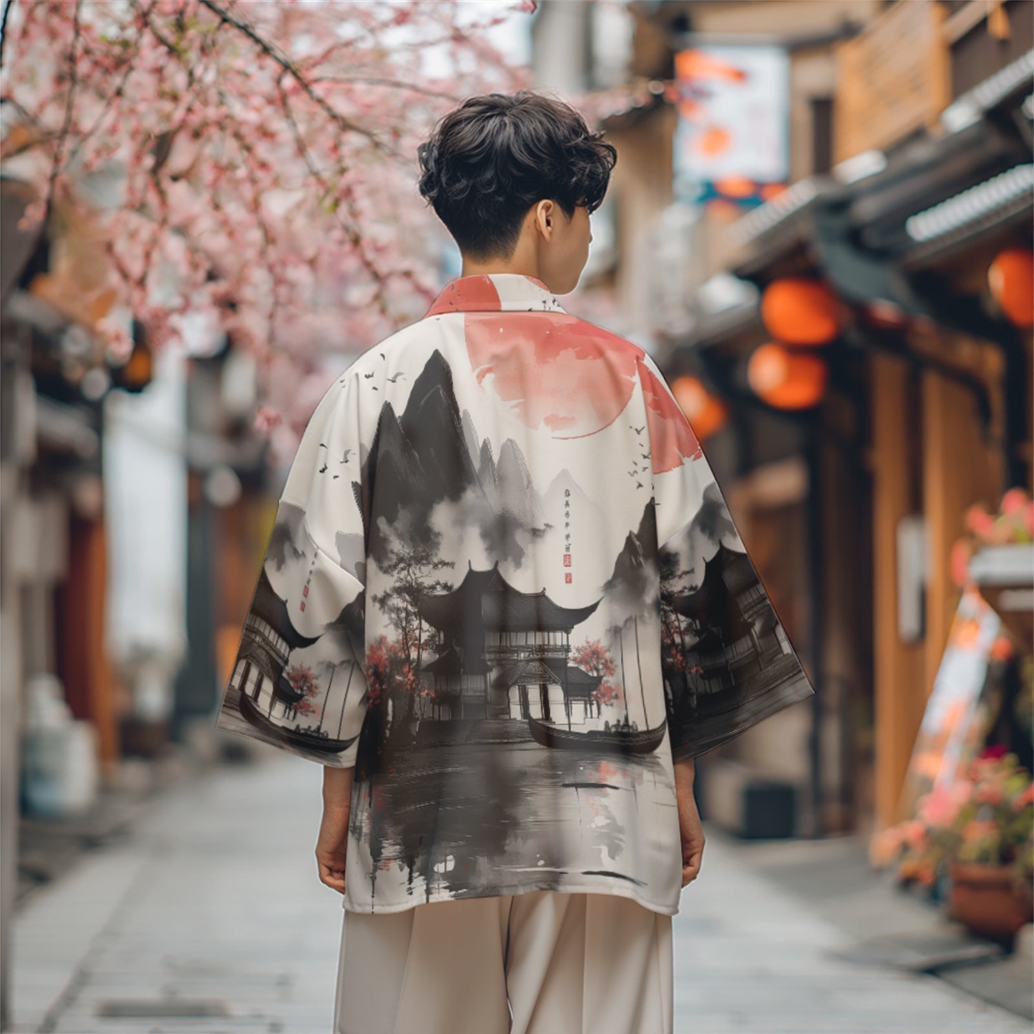 K27 Lake & Mountain Kimono Niepce